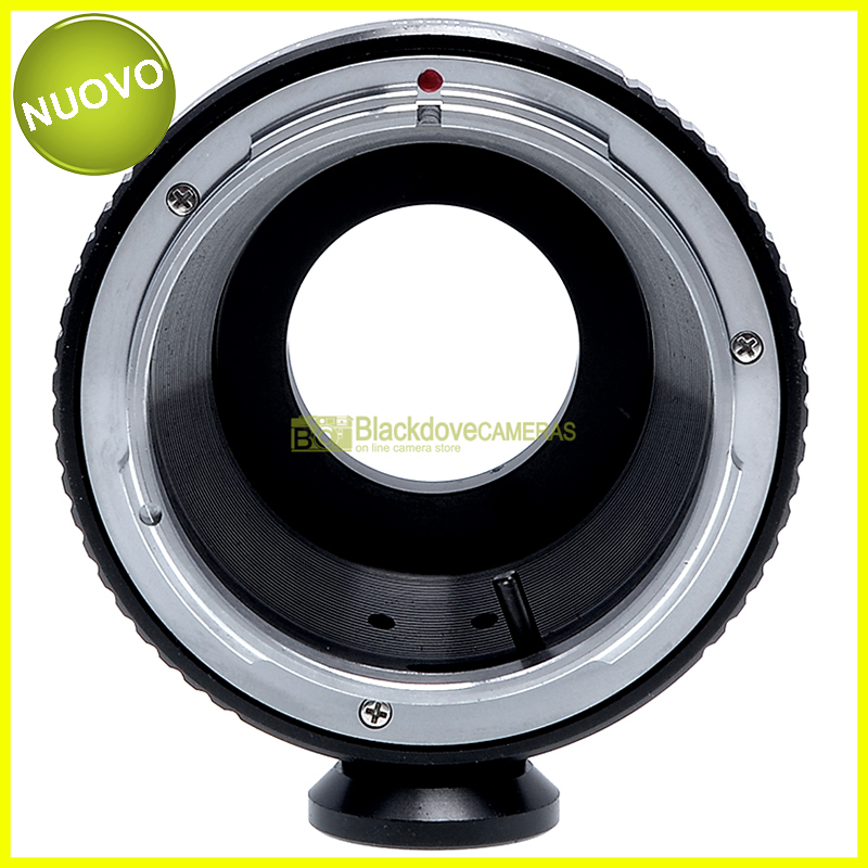Anello adapter per obiettivi Canon FD su fotocamere Pentax Q. X treppiede.