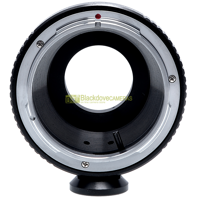 Anello adapter per obiettivi Canon FD su fotocamere Pentax Q. X treppiede.