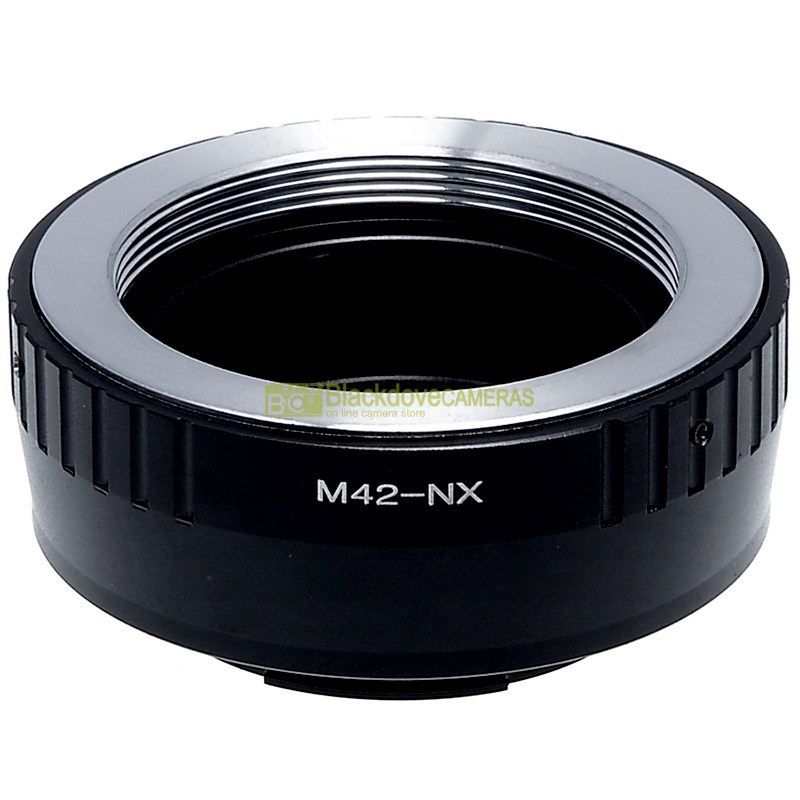 Adapter per obiettivi a vite M42 su fotocamere Samsung NX (NX5-NX10-NX100 ecc.)