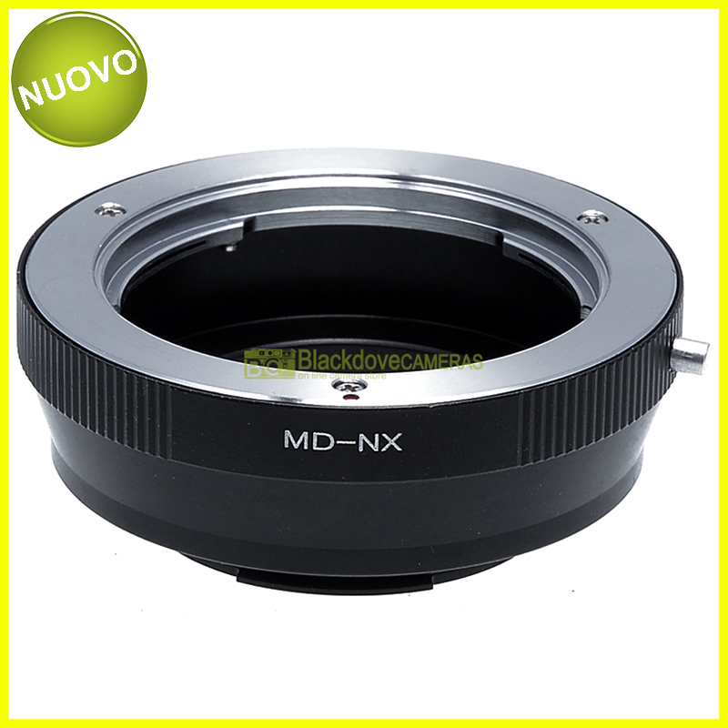 Adapter per obiettivi Minolta MD su fotocamere Samsung NX (NX5-NX10-NX100 ecc.)