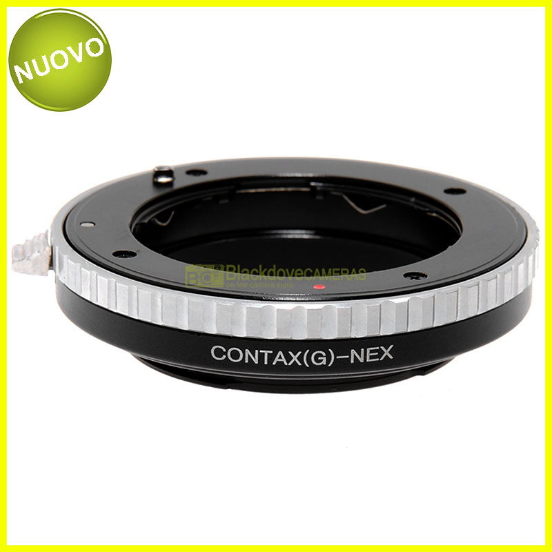 Adapter for Contax G lenses to sony mirrorless E-Mount Nex/Alpha cameras.