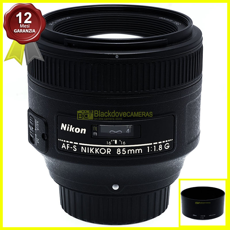 Nikon AF-S Nikkor 85mm. f1,8 G