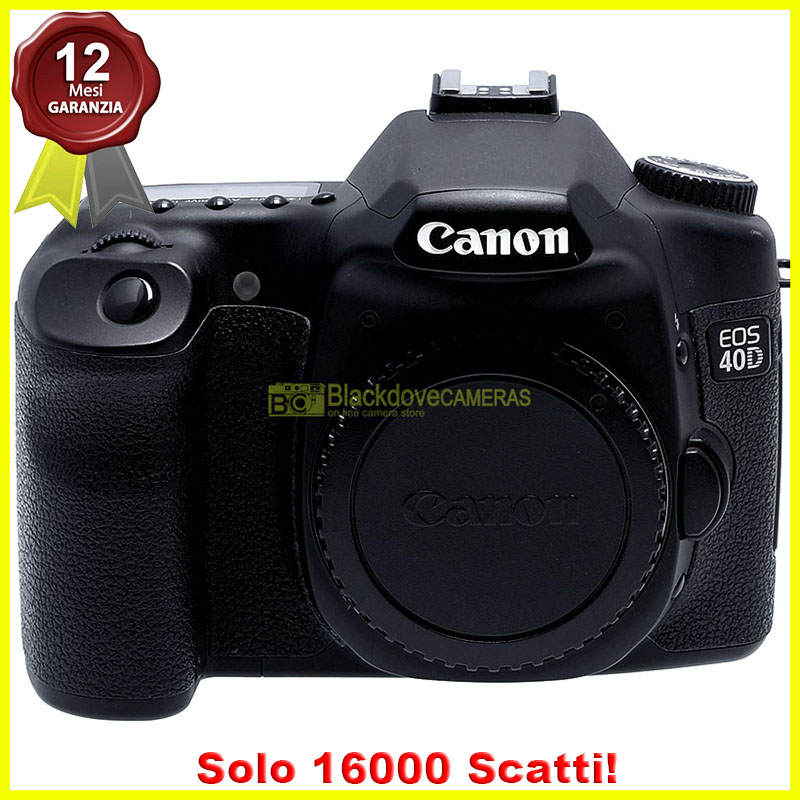 Canon EOS 40D Fotocamera digitale reflex. Macchina fotografica. Come nuova!