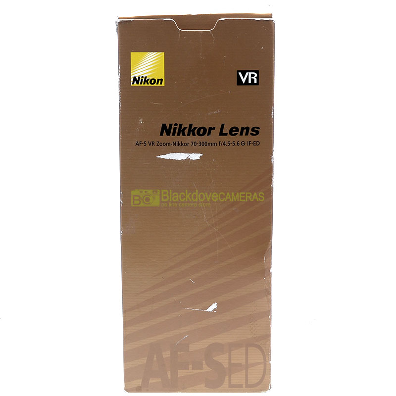 Nikon AF-S Nikkor 70/300mm f4,5-5,6 G ED VR