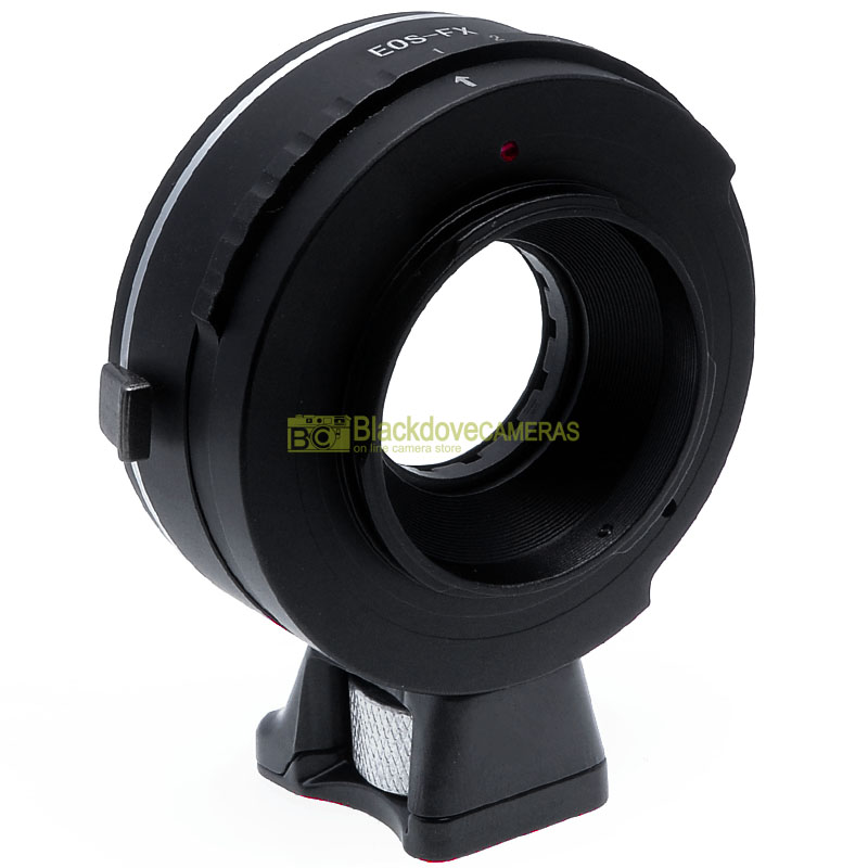Adapter per obiettivi Canon EOS EF su fotocamere Fujifilm Fuji X con diaframma.
