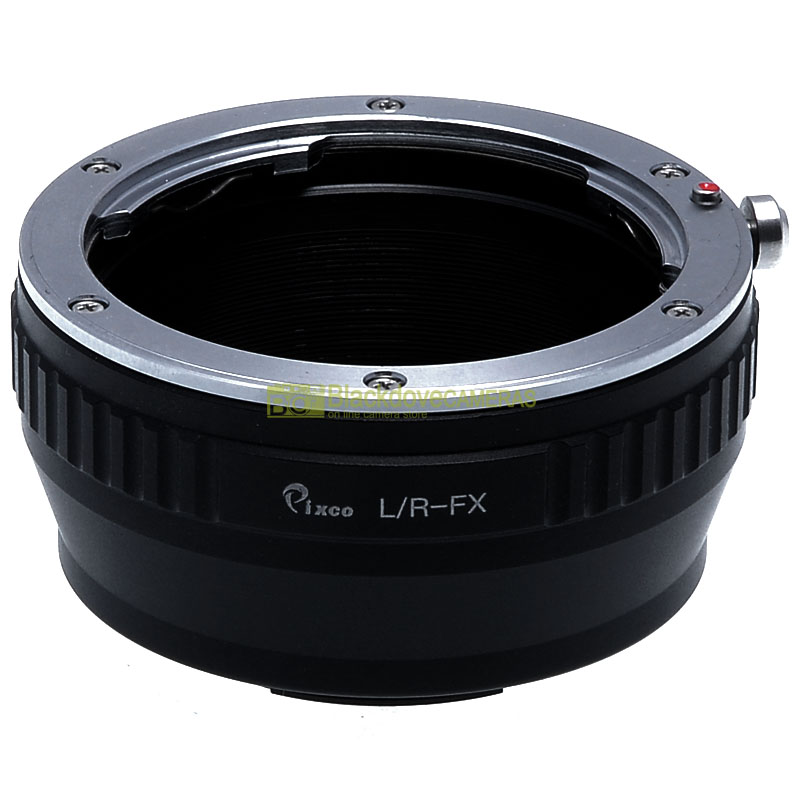 Adapter per obiettivi Leica R su fotocamere Fujifilm Fuji X. Anello adattatore.