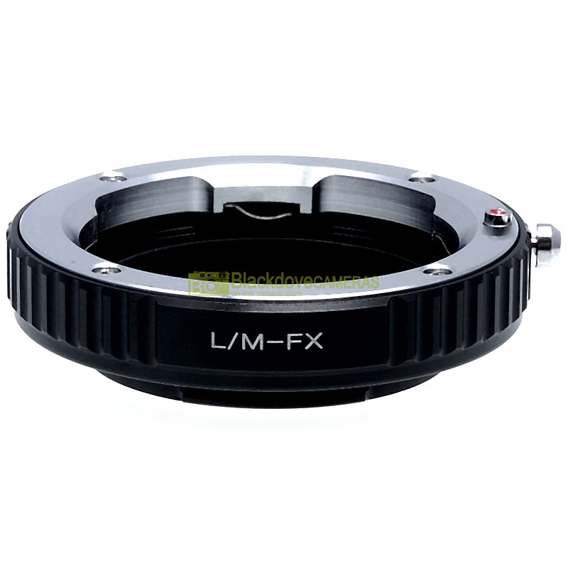 Adapter per obiettivi Leica M su fotocamere Fujifilm Fuji X. Anello adattatore.