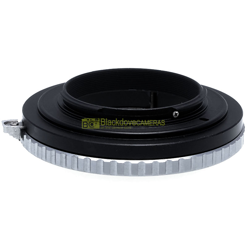 Adapter per obiettivi Contax G su fotocamere Fujifilm Fuji X. Anello adattatore.