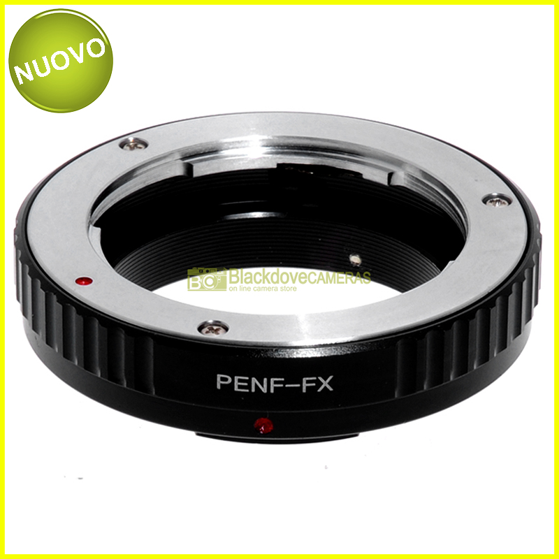 Adapter per obiettivi Olympus Pen F su fotocamere Fujifilm Fuji X. Adattatore.