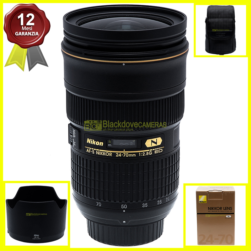 Nikon AF-S Nikkor 24/70mm. f2,8 G ED N