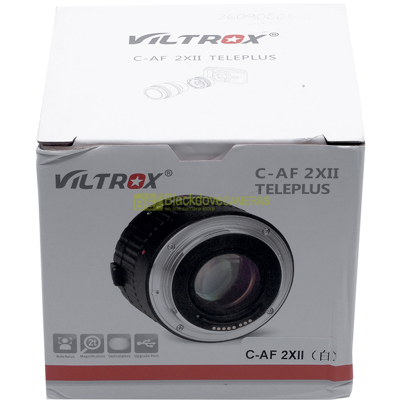 Moltiplicatore di focale Viltrox Teleplus 2x II per obiettivi Canon EOS AF (EF)