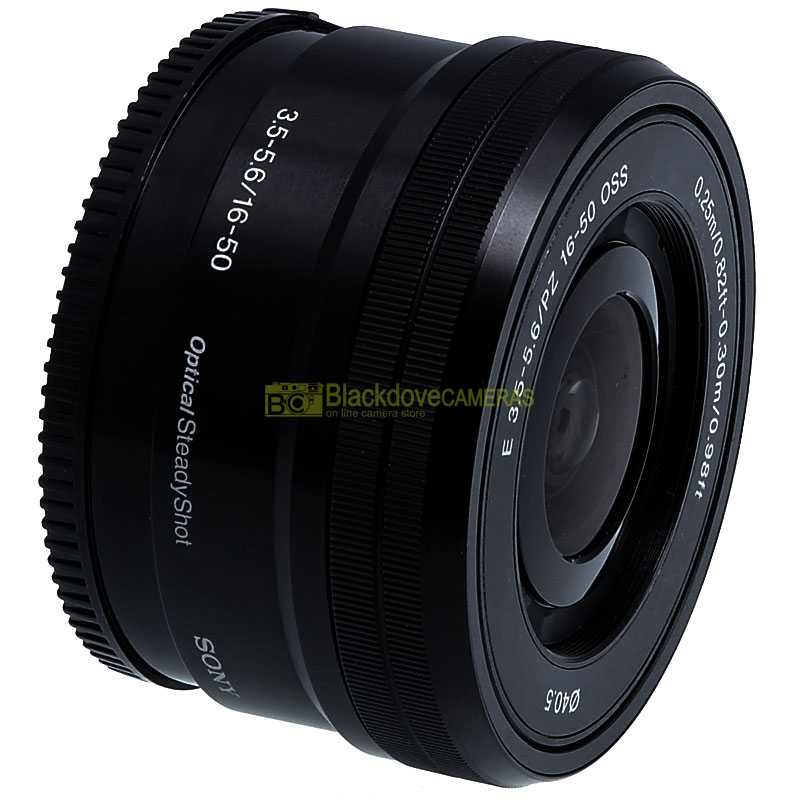 Sony E 18/55mmf3,5-5,6 OSS Silver obiettivo per fotocamere Sony E-Mount e NEX