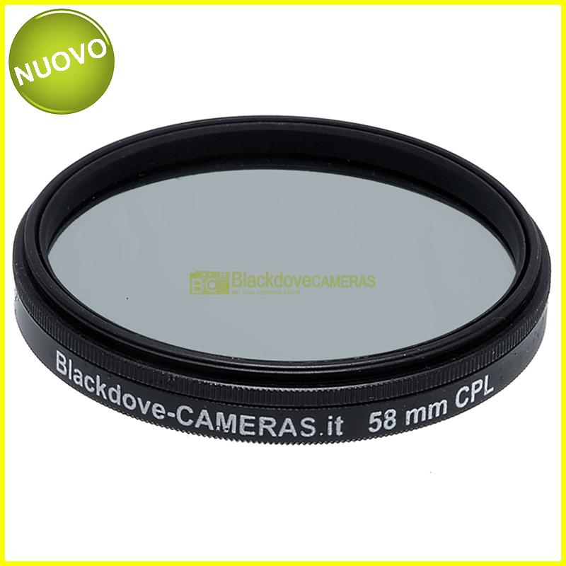 58mm. filtro Polarizzatore circolare