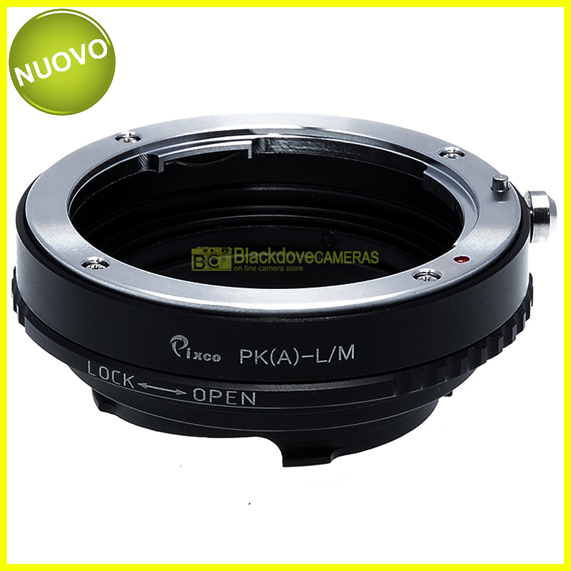 “Adapter per obiettivi Pentax KA su fotocamera Leica M Adattatore, codifica 6 bit”