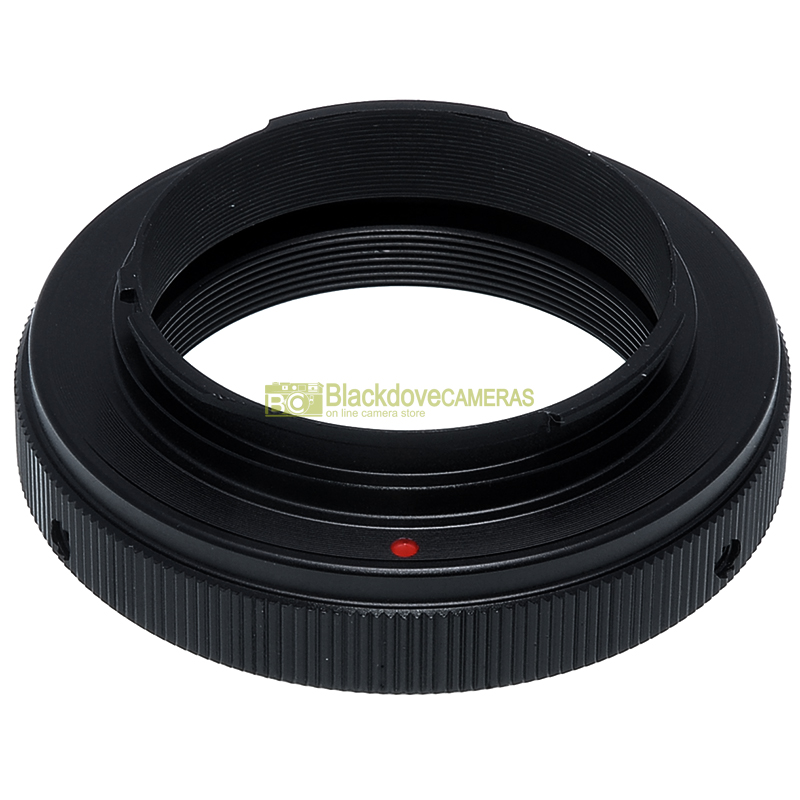 Anello adapter per obiettivi T-Mount T2 su fotocamere Minolta MC MD. Adattatore.
