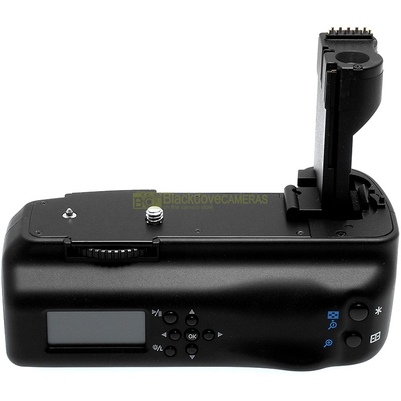 Impugnatura con display LCD per fotocamere Canon EOS 30D 40D e 50D. Battery grip