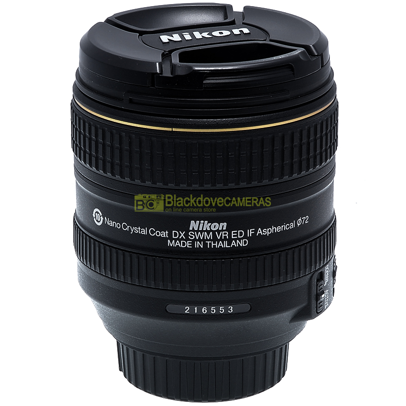 Nikon AF-S Nikkor 16/80mm f2,8-4 E VR ED DX obiettivo zoom per reflex digitali.