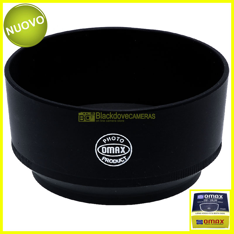 Paraluce compatibile Omax per obiettivi Nikon Z 55/250mm. Come HB-90A.