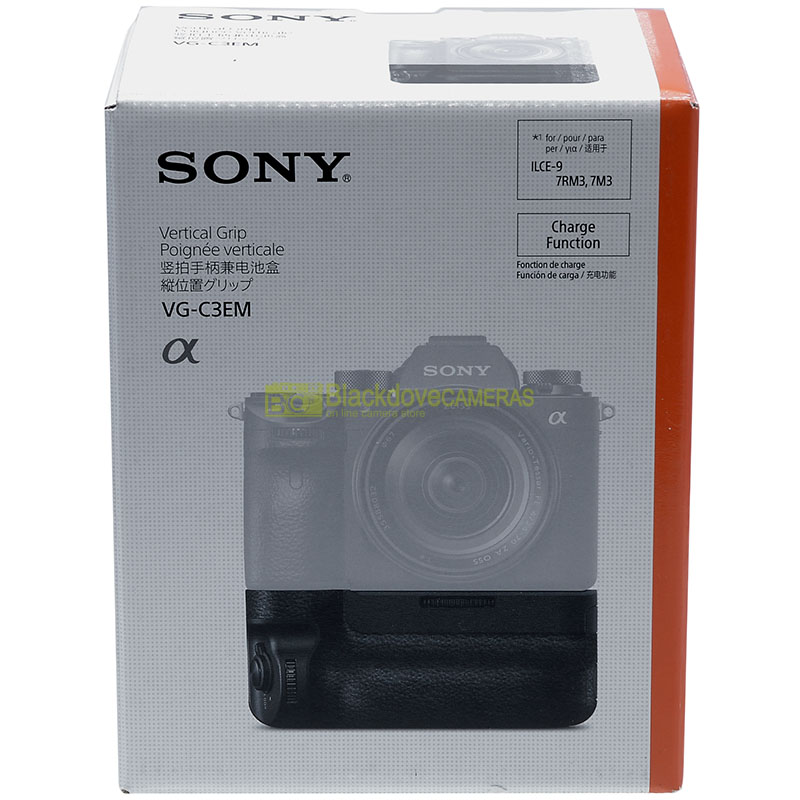 Sony VG-C3EM impugnatura per fotocamere Alpha A9 A7 III A7R III. Battery grip=
