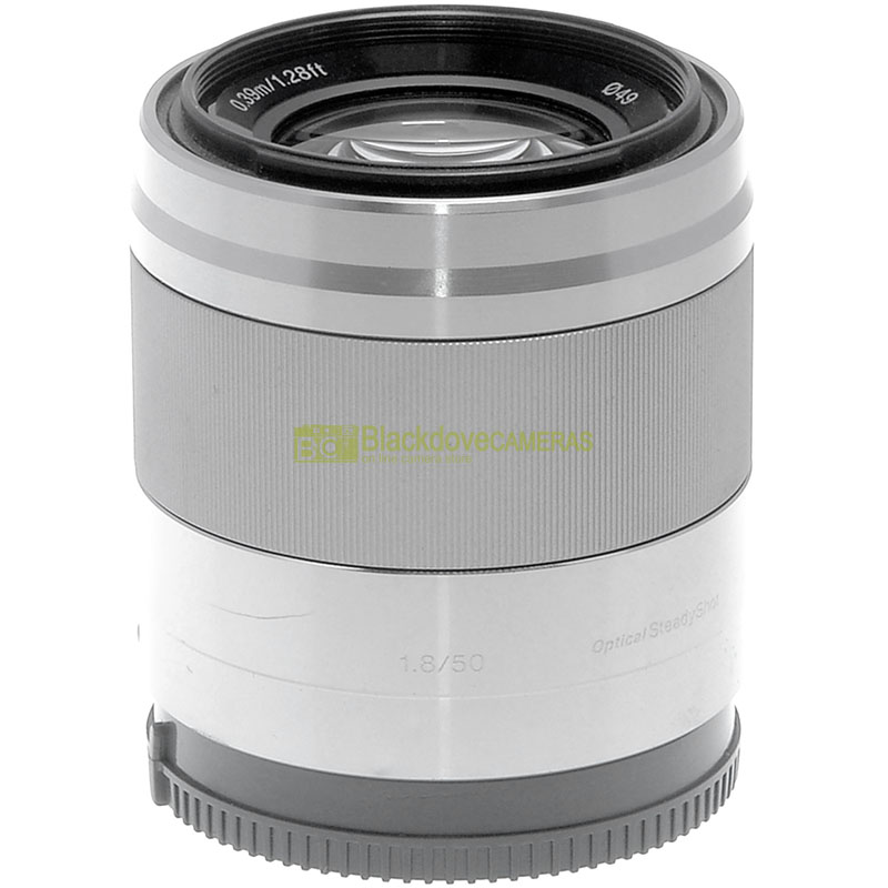 Sony FE 50mm. f1,8 O.S.S. Silver obiettivo per fotocamere Sony E-Mount APS-C