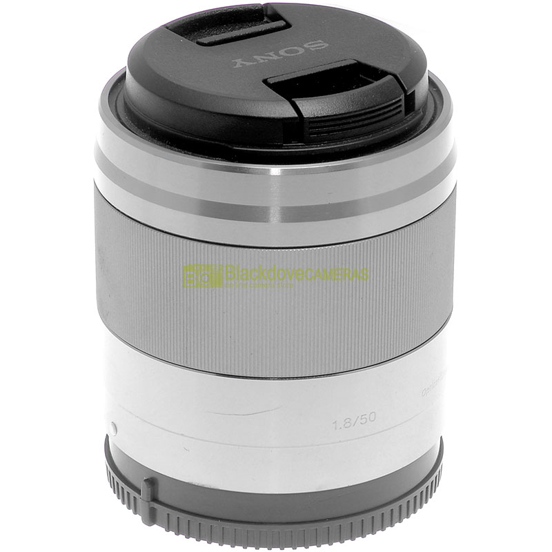 Sony FE 50mm. f1,8 O.S.S. Silver obiettivo per fotocamere Sony E-Mount APS-C