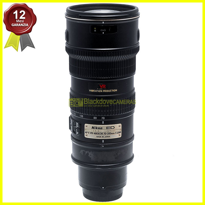Nikon AF-S Nikkor 24/120mm f3,5-5,6 G VR obiettivo full frame per fotocamere