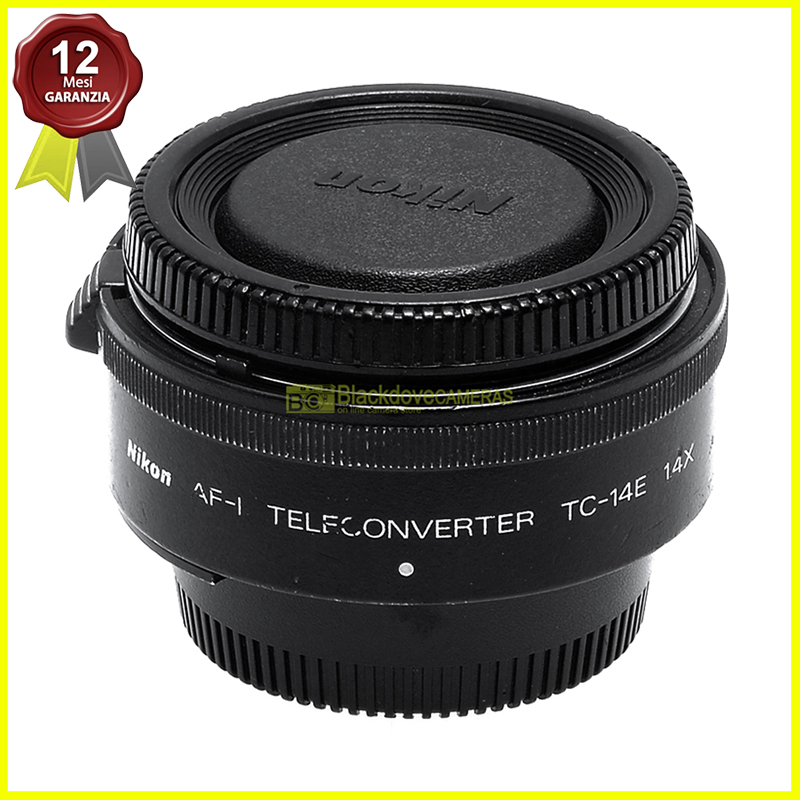 Nikon TC-14 E AF-I Tele Converter 1,4x. Moltiplicatore per tele obiettivi.