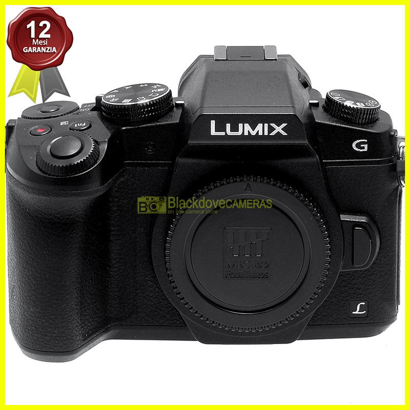 Panasonic Lumix Lumix DMC-G80EG-K. Fotocamera digitale Micro 4/3 MFT. G80