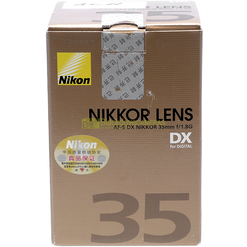 Nikon AF-S Nikkor 35mm. f1,8 G DX obiettivo per fotocamere reflex digitali