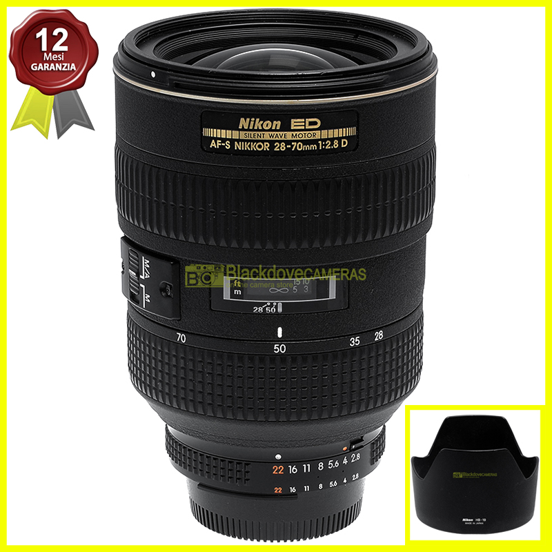 Obiettivo Nikon AF-S Nikkor 28/70mm f2,8 D ED obiettivo Full Frame come nuovo.