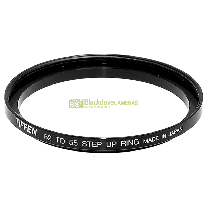 Adapter step up 52/55mm per filtri M55 su obiettivi diametro 52. Adattatore.