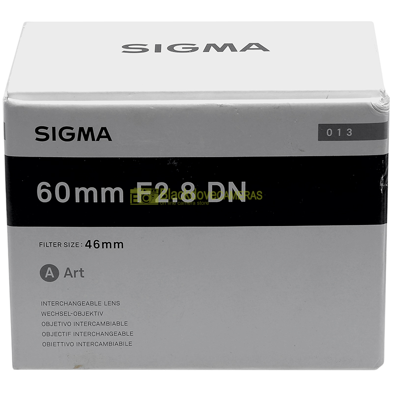 Sigma 60mm. f2,8 DN Art