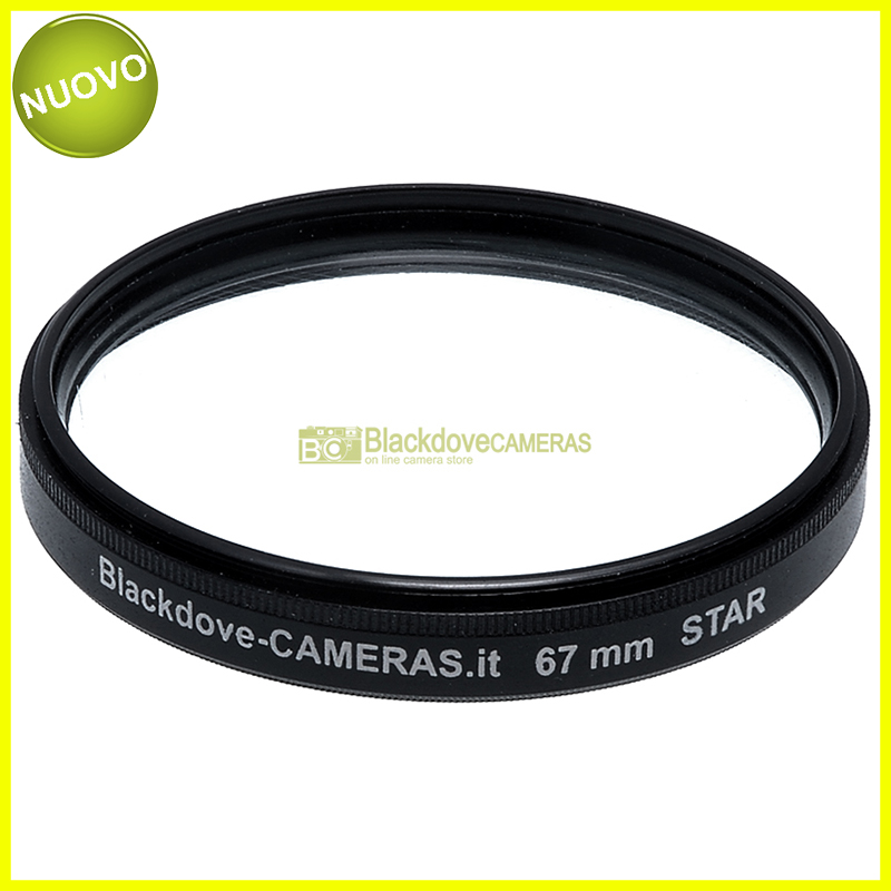 Filtro Stella s 4 punte ruotabile Blackdove-cameras. Star. Cross screen.