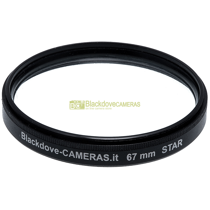 Filtro Stella s 4 punte ruotabile Blackdove-cameras. Star. Cross screen.