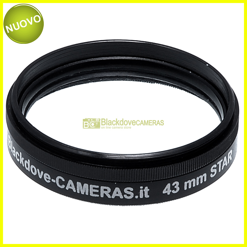 Filtro Stella s 4 punte ruotabile Blackdove-cameras. Star. Cross screen.