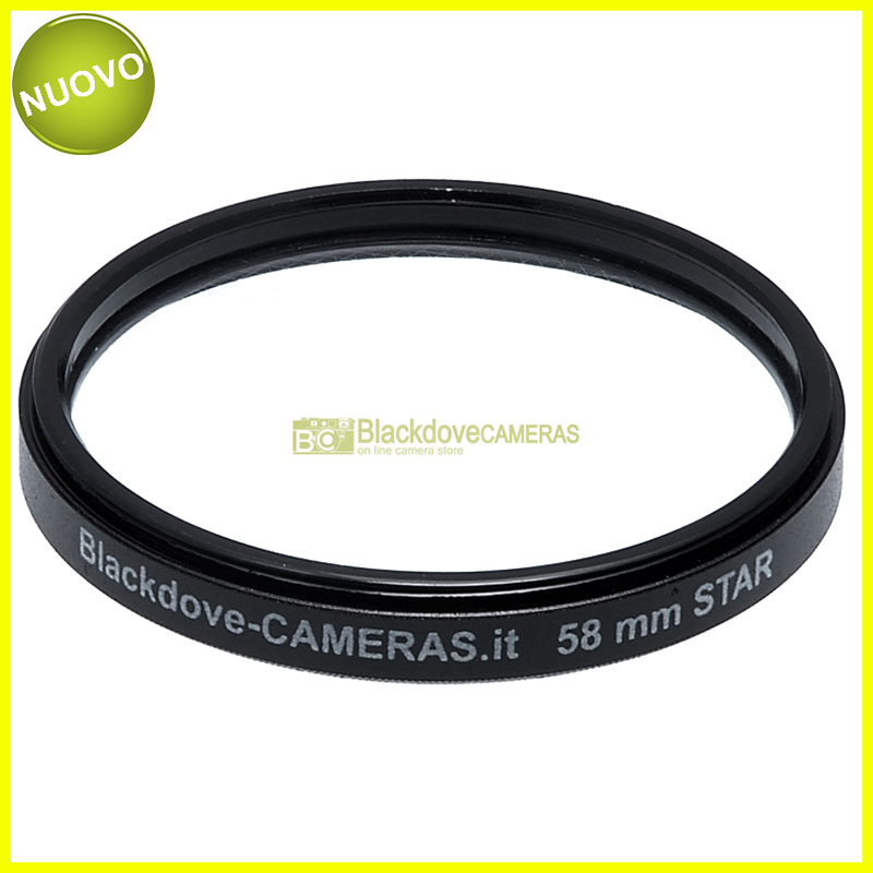 Filtro Stella s 4 punte Blackdove-cameras. Star. Cross screen.