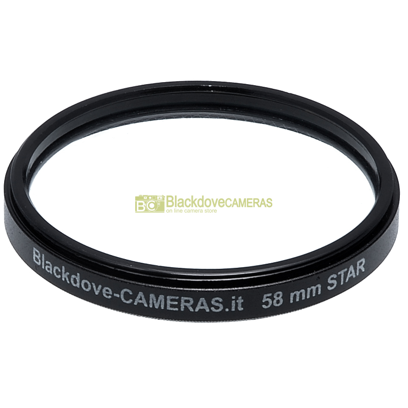 Filtro Stella s 4 punte Blackdove-cameras. Star. Cross screen.