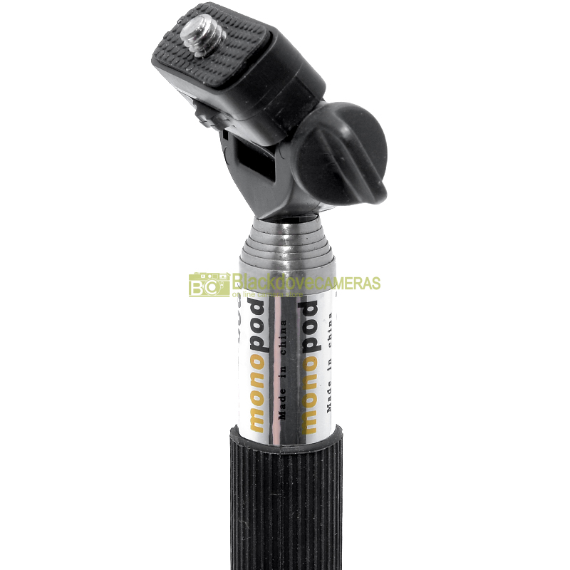 Monopiede da borsa super tascabile. Si allunga fino a 95 cm. Camera Monopod.