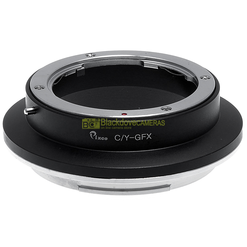 Anello adapter per montare ottiche Contax - Yashica su fotocamere Fuji GFX. Adattatore