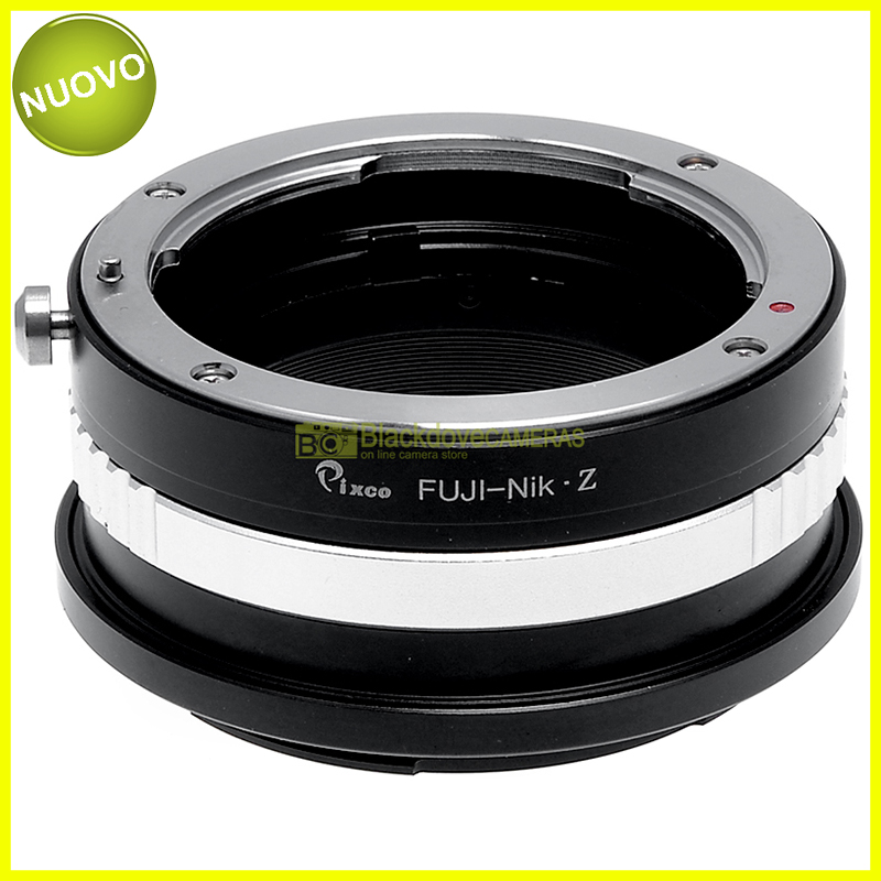 Adapter per obiettivi Fuji X Fujica su fotocamera Nikon Z mirrorless Adattatore
