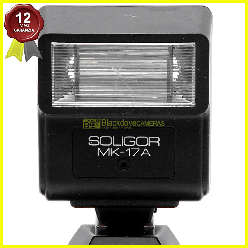 Soligor MK-17A. Flash universale per fotocamere contatto caldo presa sincro