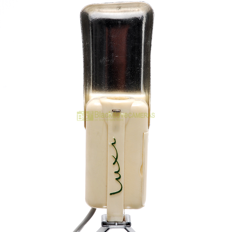 Luxi. Flash d'epoca a bulbo per fotocamere vintage con presa sincro