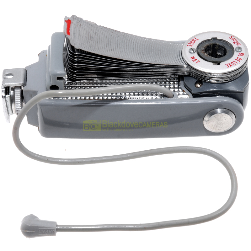 Soligor BL DeLuxe. Flash d'epoca a bulbo per fotocamere vintage con presa sincro