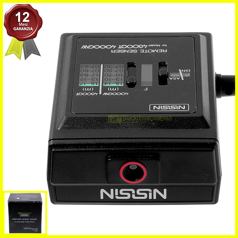 Nissin Dedicated Remote Sensor DRS-OM for Flash , TTL socket for Olympus OM.