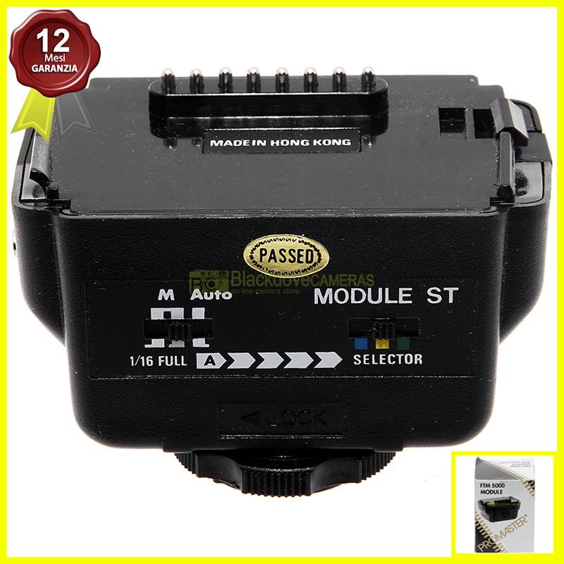 Promaster FTM 5000 Module Zoccolo contatto caldo Automatic universale per flash