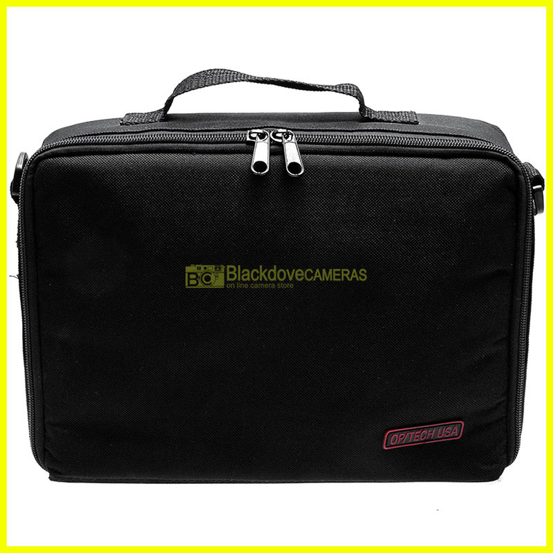 Valigetta per attrezzatura fotografica. Borsa OP-Tech USA cm 6x20x28 interno.