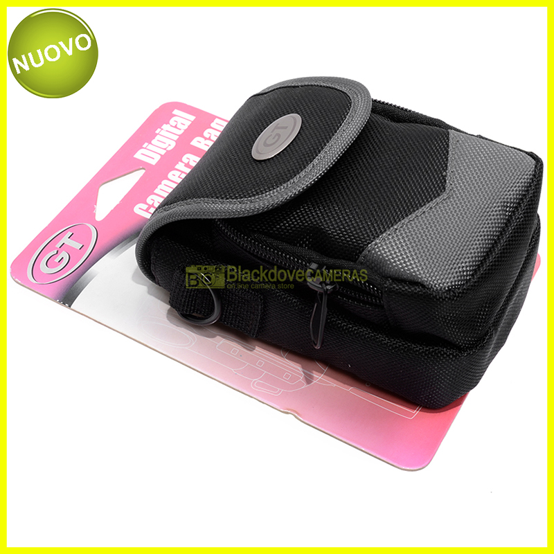 Custodia fotografica per fotocamere compatte GT DCB-7402G cm. 2,5x7,5x12 (int.)