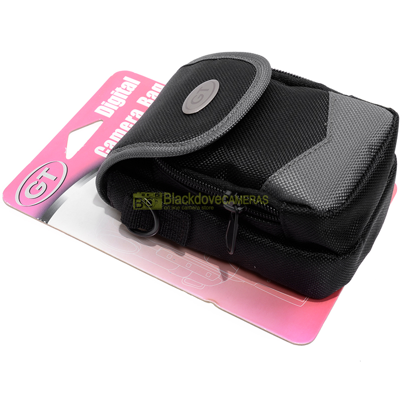 Custodia fotografica per fotocamere compatte GT DCB-7402G cm. 2,5x7,5x12 (int.)