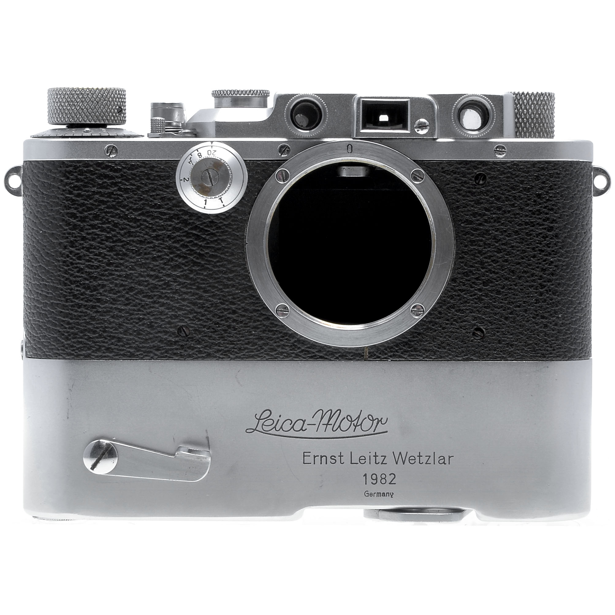 Leica III fotocamera a vite M39 1938 Leitz Wetzlar Motor Mooly. Motore a molla