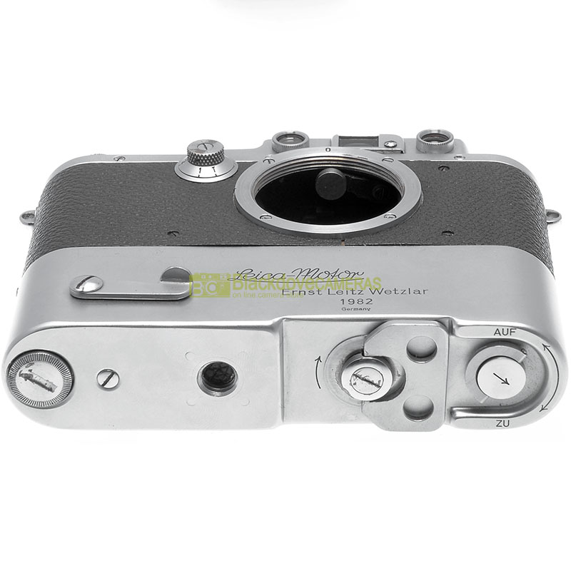 Leica III fotocamera a vite M39 1938 Leitz Wetzlar Motor Mooly. Motore a molla